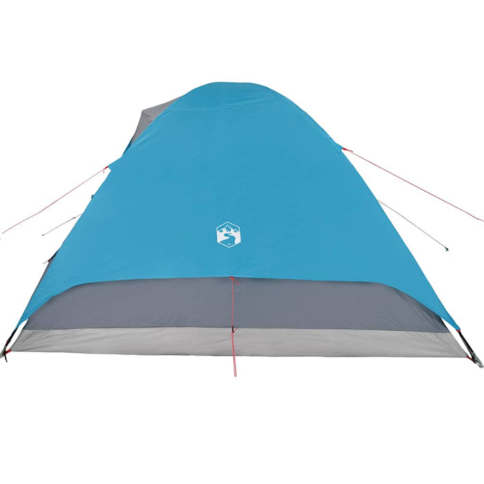Tenda da Campeggio a Cupola per 6 Persone Blu Impermeabile 94413