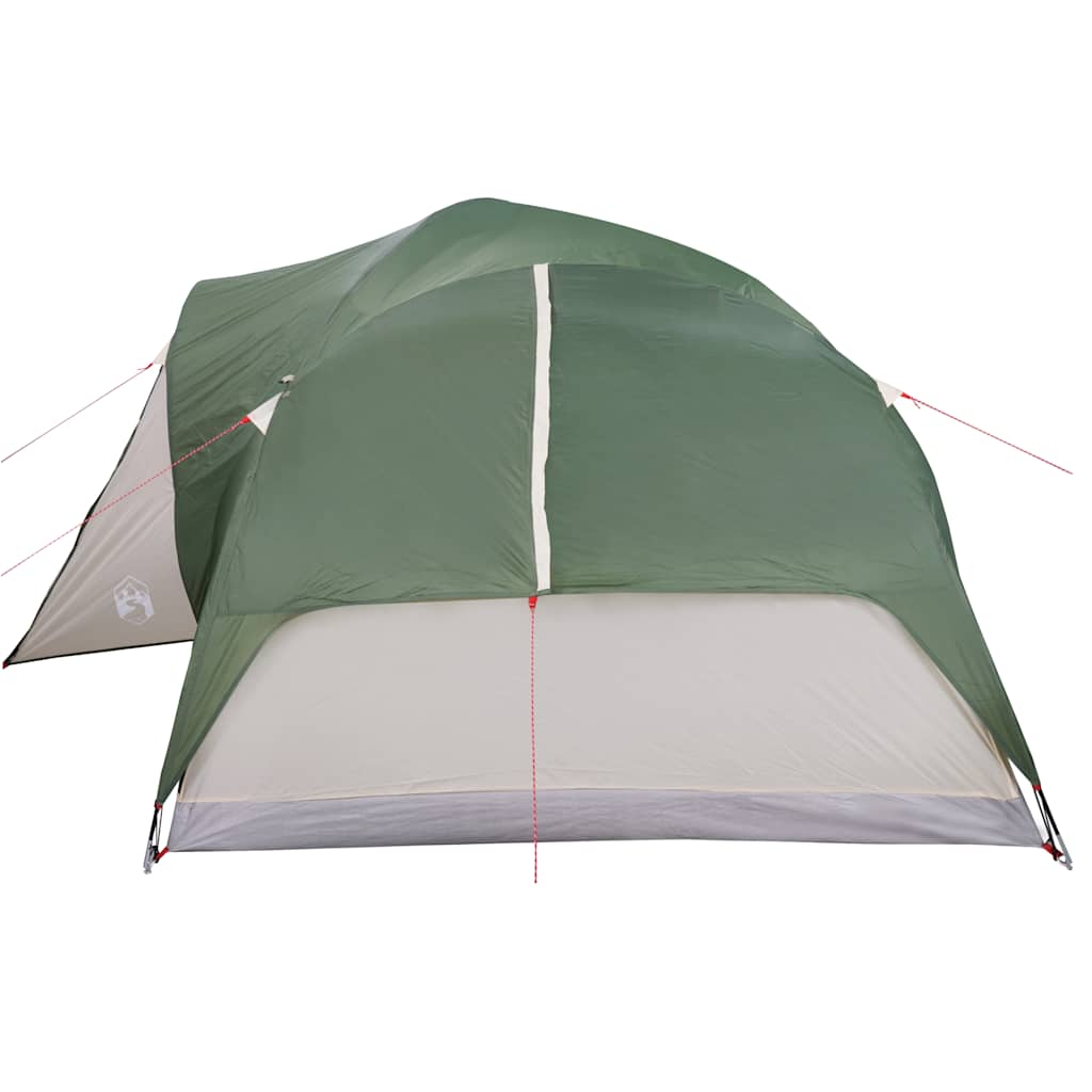 Tenda da Campeggio Crossvent per 8 Persone Verde Impermeabile 94421