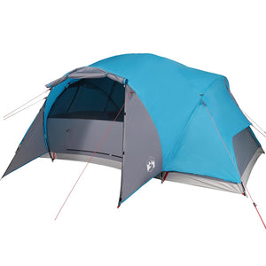 Tenda da Campeggio Crossvent per 8 Persone Blu Impermeabile 94422