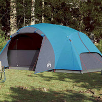 Tenda da Campeggio Crossvent per 8 Persone Blu Impermeabile 94422