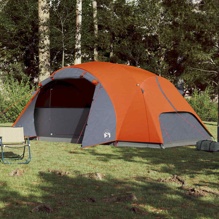 Tenda da Campeggio Crossvent 8 Persone Arancione Impermeabile 94423