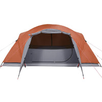 Tenda da Campeggio Crossvent 8 Persone Arancione Impermeabile 94423