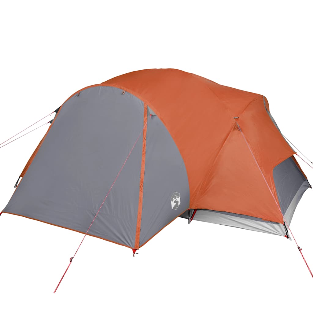 Tenda da Campeggio Crossvent 8 Persone Arancione Impermeabile 94423