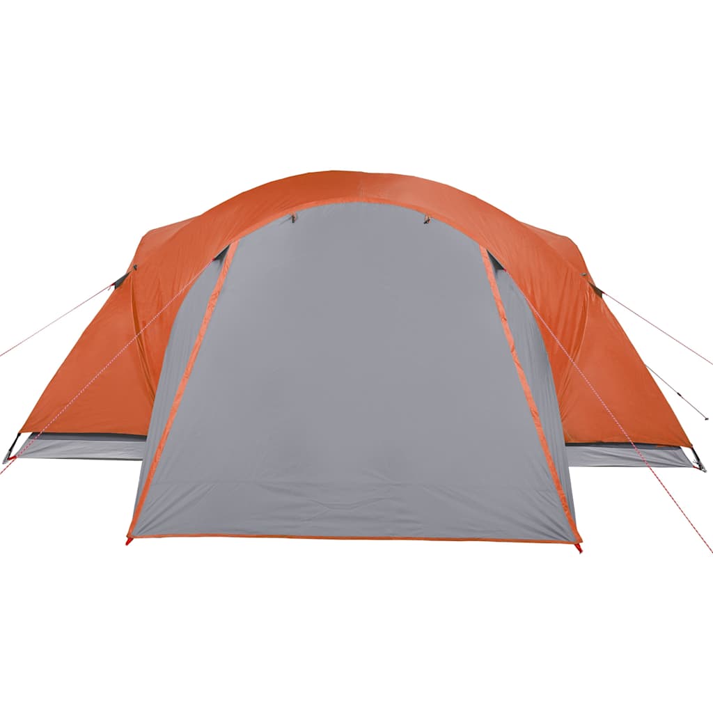 Tenda da Campeggio Crossvent 8 Persone Arancione Impermeabile 94423