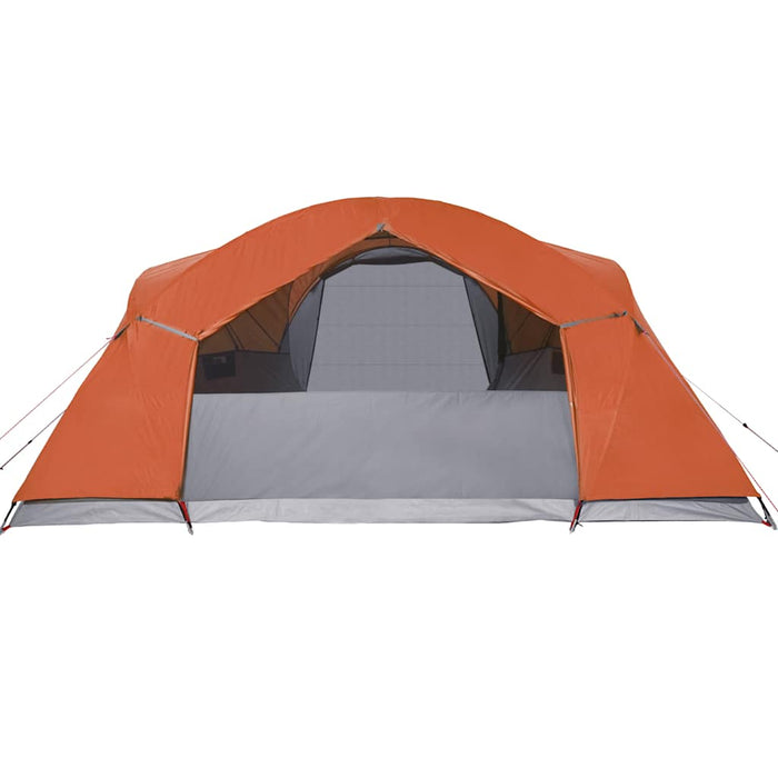 Tenda da Campeggio Crossvent 8 Persone Arancione Impermeabile 94423