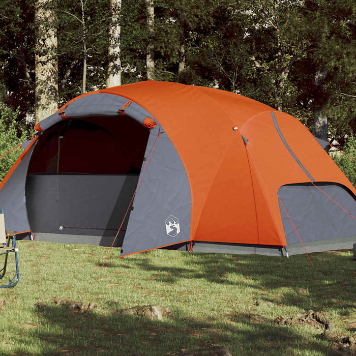 Tenda da Campeggio Crossvent 8 Persone Arancione Impermeabile 94423