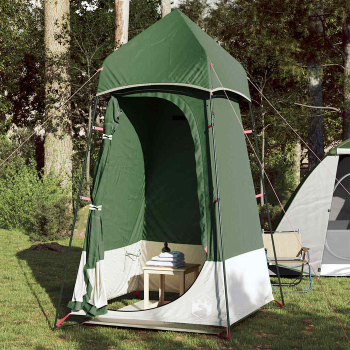 Tenda per Toilette Verde Impermeabile 94424