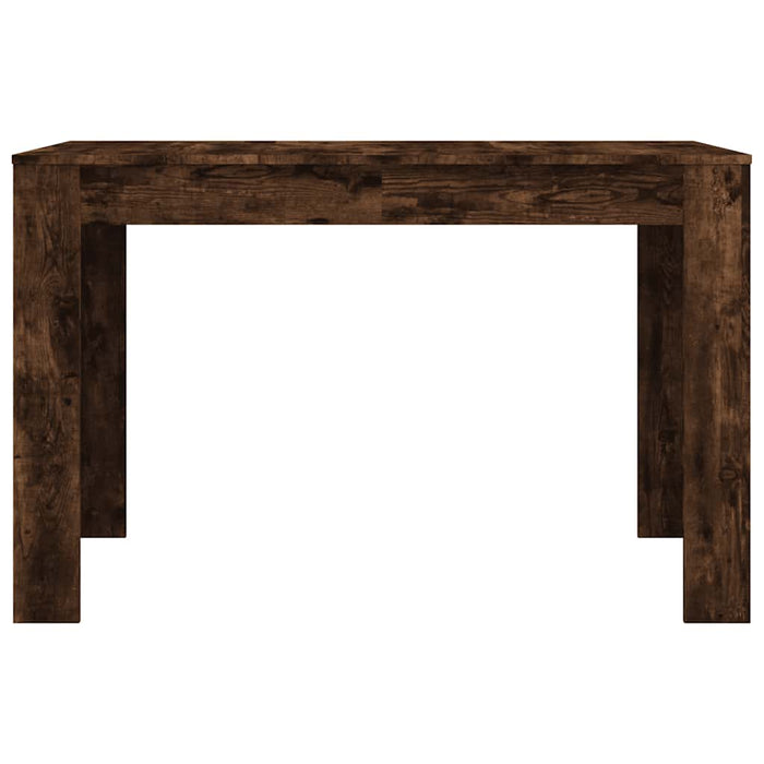 Tavolo da Pranzo Rovere Fumo 120x60x76 cm Legno Multistrato