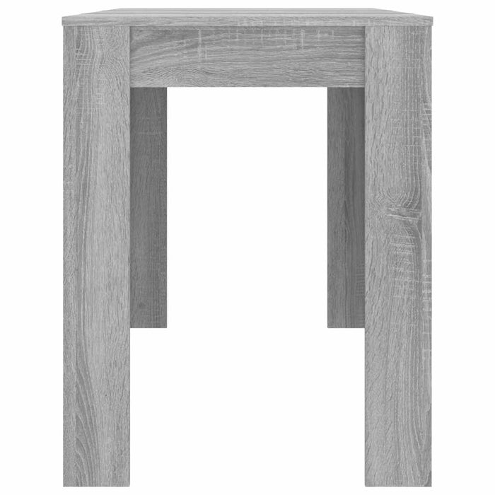 Tavolo da Pranzo Grigio Sonoma 120x60x76 cm Legno Multistrato 838190