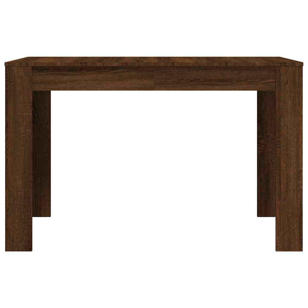 Tavolo da Pranzo Rovere Marrone 120x60x76 cm Legno Multistrato 838191
