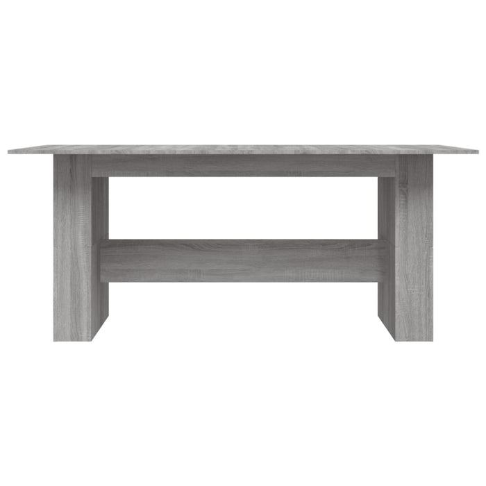 Tavolo da Pranzo Grigio Sonoma 180x90x76 cm Legno Multistrato 838193