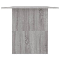 Tavolo da Pranzo Grigio Sonoma 180x90x76 cm Legno Multistrato 838193