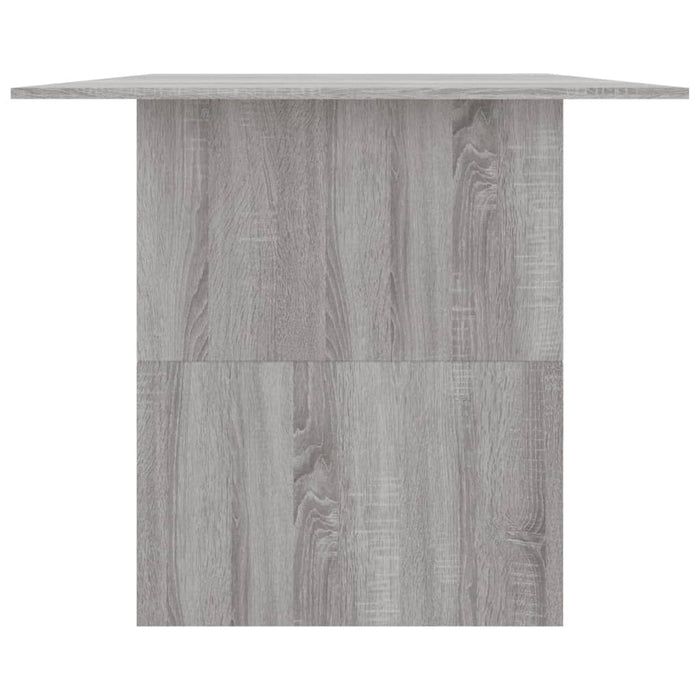 Tavolo da Pranzo Grigio Sonoma 180x90x76 cm Legno Multistrato 838193
