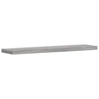 Mensole Parete 4pz Grigio Sonoma 40x10x1,5cm Legno Multistrato 838197