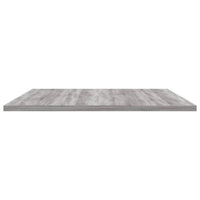 Mensole Parete 4pz Grigio Sonoma 80x50x1,5cm Legno Multistrato 838281