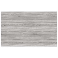 Mensole Parete 4pz Grigio Sonoma 80x50x1,5cm Legno Multistrato 838281