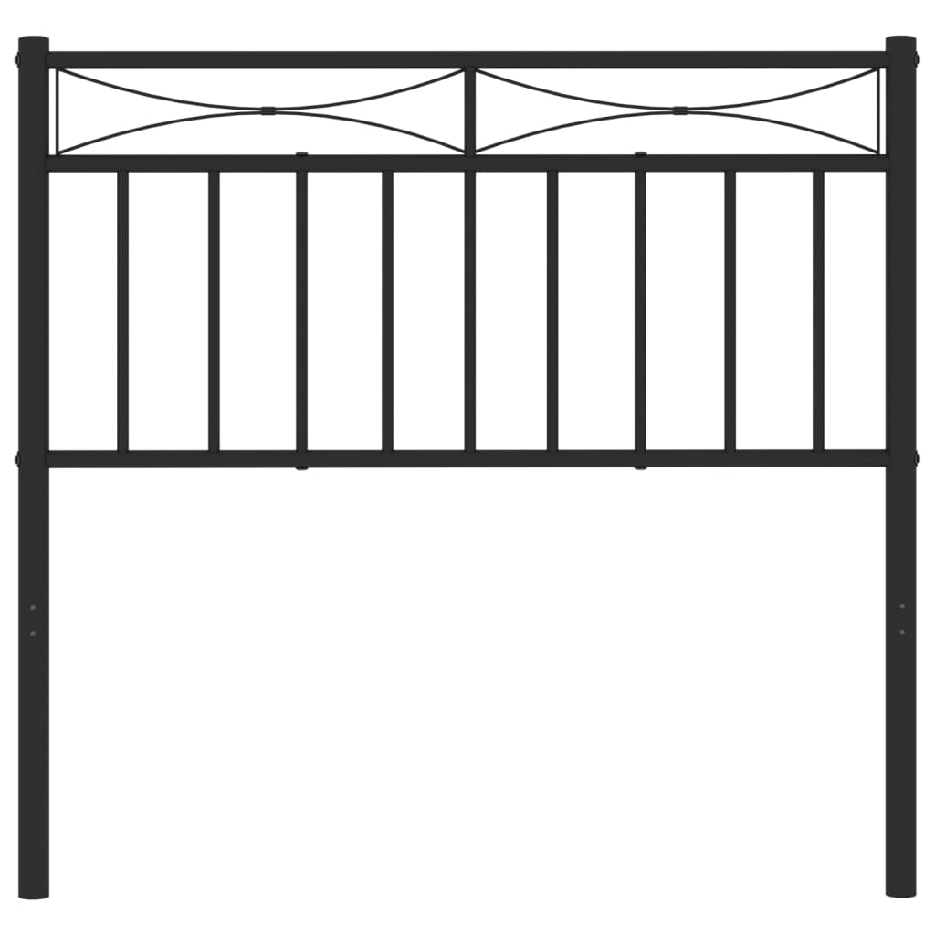 Testiera in Metallo Nero 90 cmcod mxl 107925