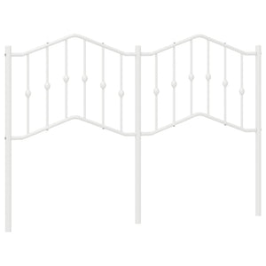 Testiera in Metallo Bianco 140 cm 373871