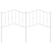 Testiera in Metallo Bianco 140 cm 373871