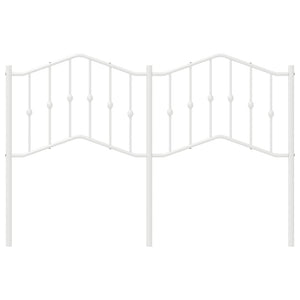 Testiera in Metallo Bianco 140 cm 373871