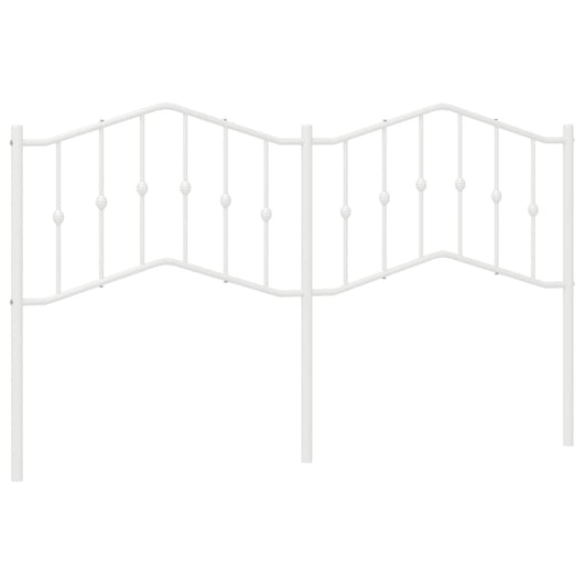 Testiera in Metallo Bianco 160 cm 373873