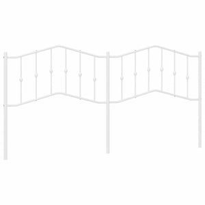 Testiera in Metallo Bianco 193 cm 373875