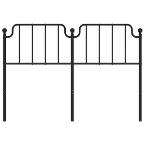 Testiera in Metallo Nero 150 cm 373921