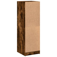 Credenza con Ante-Buffet in Vetro Rovere Fumo 35x37x109 cm