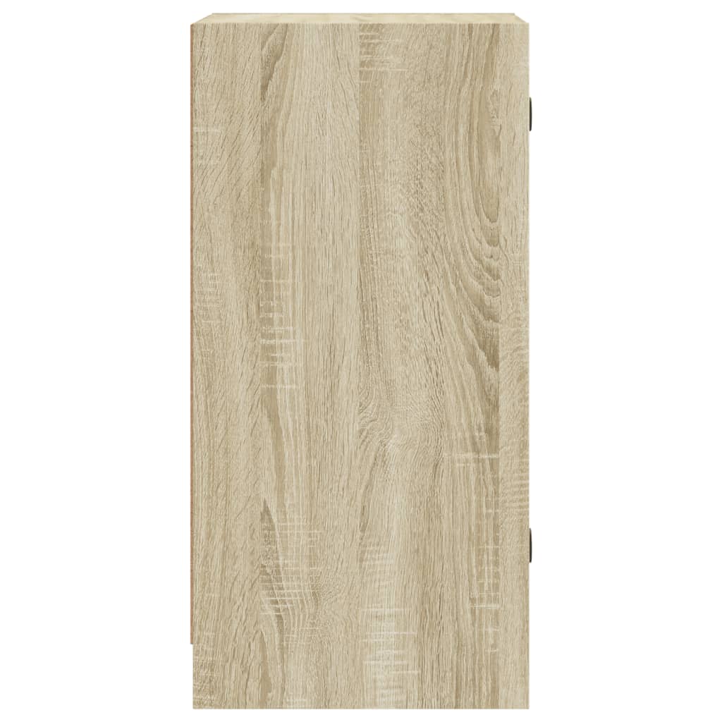 Mobile con Ante in Vetro Rovere Sonoma 35x37x75,5 cm 836401