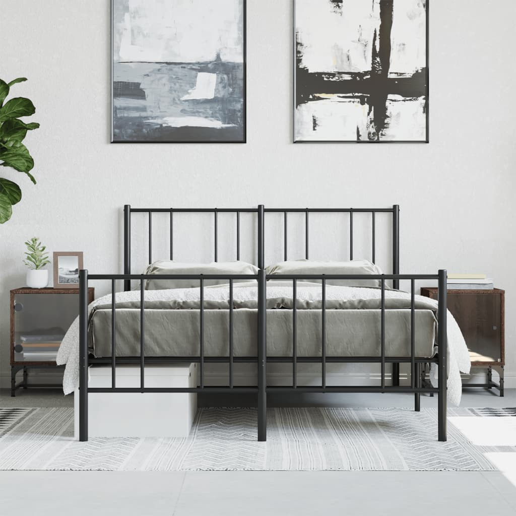 Comodini con Ante in Vetro 2pz-Set di 2 Tavolino da notte Rovere Marrone 35x37x50 cm