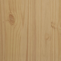 Armadio FLORO Marrone Cera 77x53x171 cm Legno Massello di Pino 374005