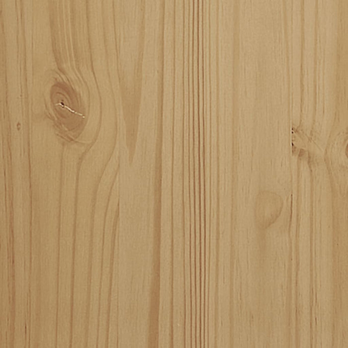 Credenza FLORO Marrone Cera 114x43x74 cm in Legno di Pino 374023