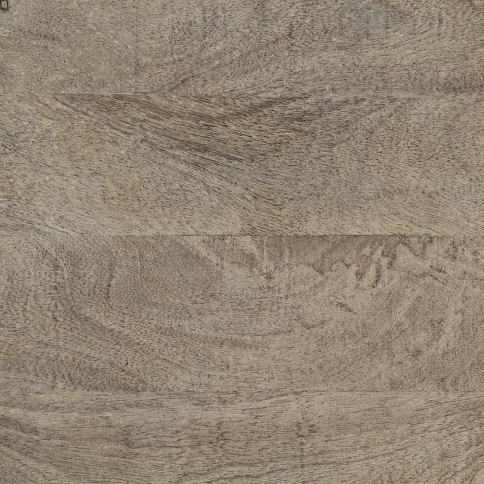 vidaXL Credenza 55x30x76 cm in Legno Massello di Mango e Ferro