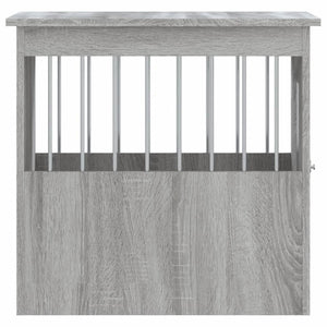 Gabbia Cani da Arredamento Grigio Sonoma 45x62x59cm Multistrato