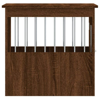 Gabbia Cani Arredamento Rovere Marrone 45x62x59cm Multistrato
