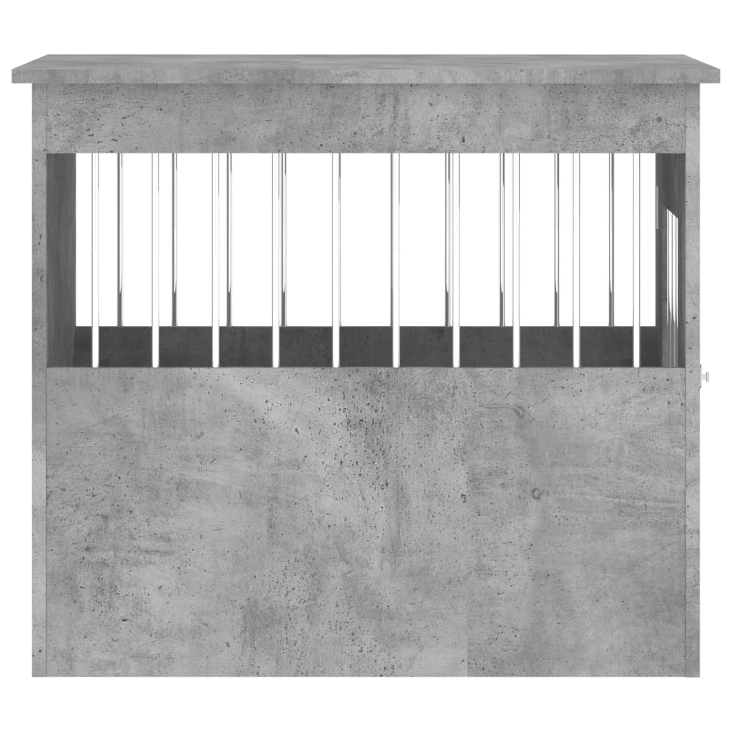 Gabbia Cani Arredamento Grigio Cemento 55x75x65cm Multistrato 838319