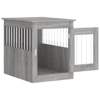 Gabbia Cani da Arredamento Grigio Sonoma 55x75x65cm Multistrato 838321