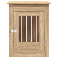 Gabbia Cani da Arredamento Rovere Sonoma 55x80x68cm Multistrato 838325