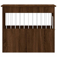 Gabbia Cani Arredamento Rovere Marrone 55x80x68cm Multistrato