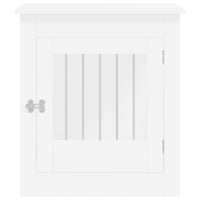 Mobile per gabbia per cani 64,5 x 80 x 71 cm in multistrato bianco 02_0043367