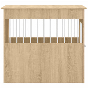 Gabbia Cani Arredamento Rovere Sonoma 64,5x80x71cm Multistrato 838332
