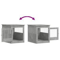 Mobile per trasportini per cani 64,5 x 80 x 71 cm grigio 02_0043365