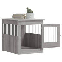 Gabbia Cani Arredamento Grigio Sonoma 64,5x80x71cm Multistrato