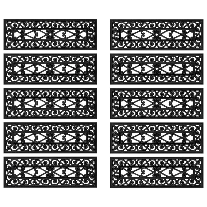 Tappetino per Scale 10 pz 25x75 cm in Gommacod mxl 134773