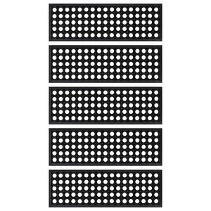 Tappetino per Scale 5 pz 25x75 cm in Gommacod mxl 86788