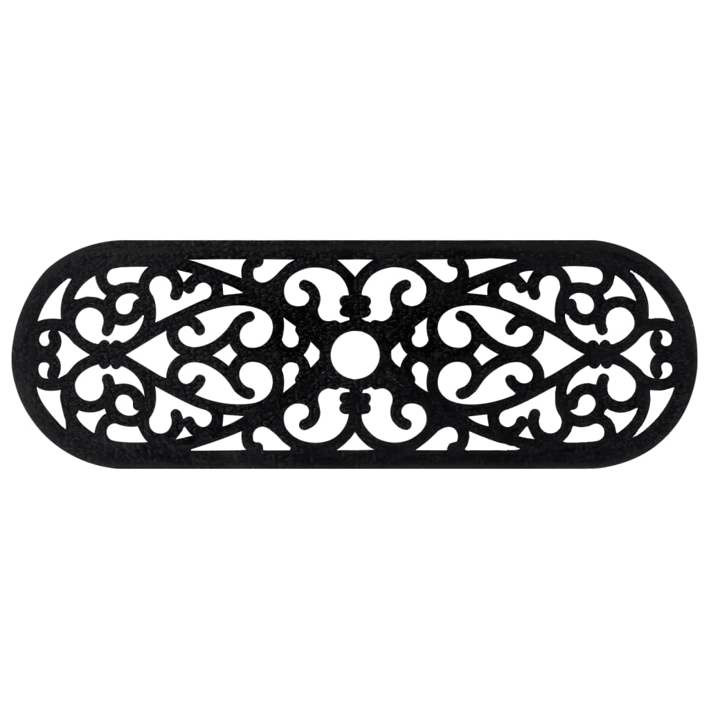 Tappetino per Scale 5 pz 25x75 cm in Gomma 155632