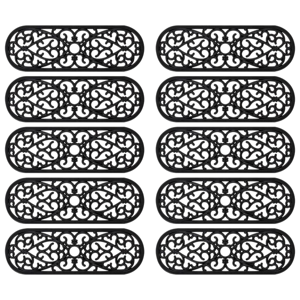 Tappetino per Scale 10 pz 25x75 cm in Gommacod mxl 110773