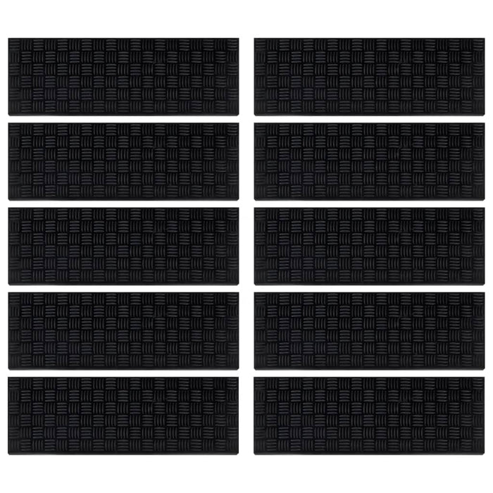 Tappetino per Scale 10 pz 25x75 cm in Gomma 155635