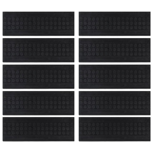 Tappetino per Scale 10 pz 25x75 cm in Gomma 155637