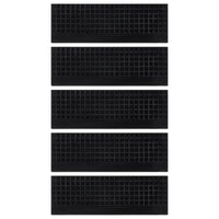 Tappetino per Scale 5 pz 25x75 cm in Gomma 155638